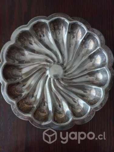 Plato vintage de plaque