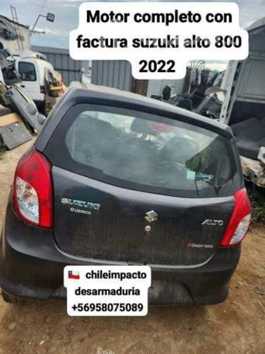 Motor completo Suzuki alto 800 año 2022 con factur
