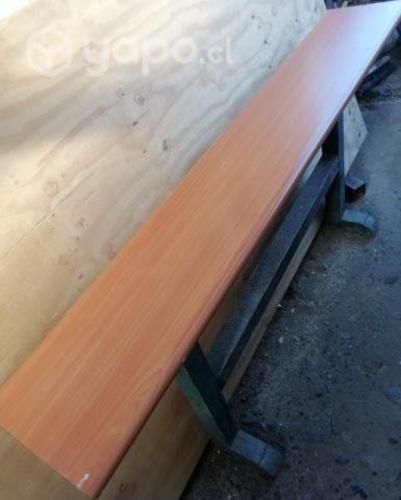 Mesón enchapado para cocina