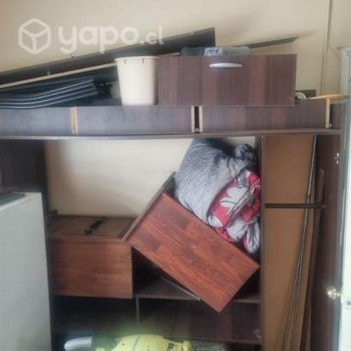 Rack completo mas refrigerador en 180 mil