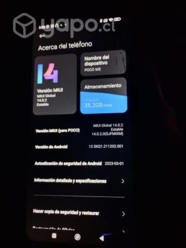 Vendo celular redmi poco m3 lo vendo en buen