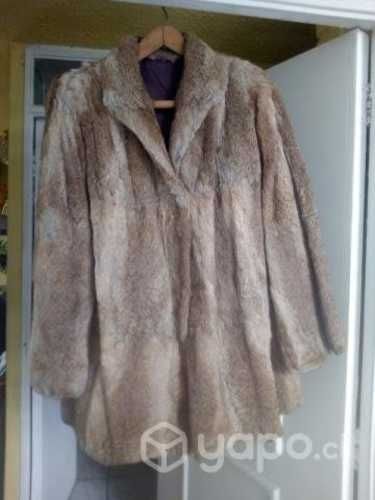 Abrigo de Piel de Conejo
