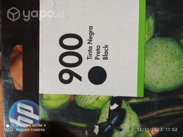 Tinta HP 900 black original