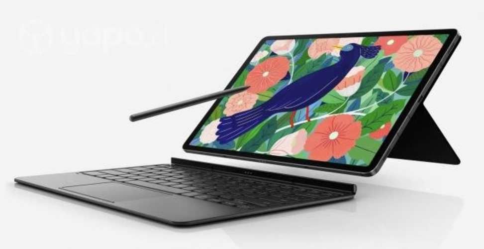 Samsung Galaxy S7 con teclado y lápiz