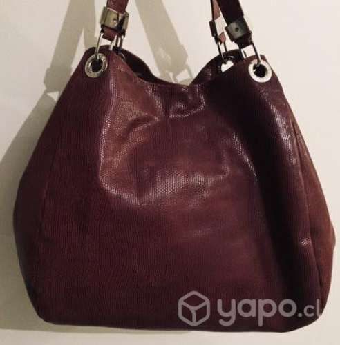 Cartera de cuero Prune