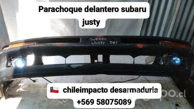 Parachoque delantero Subaru justy
