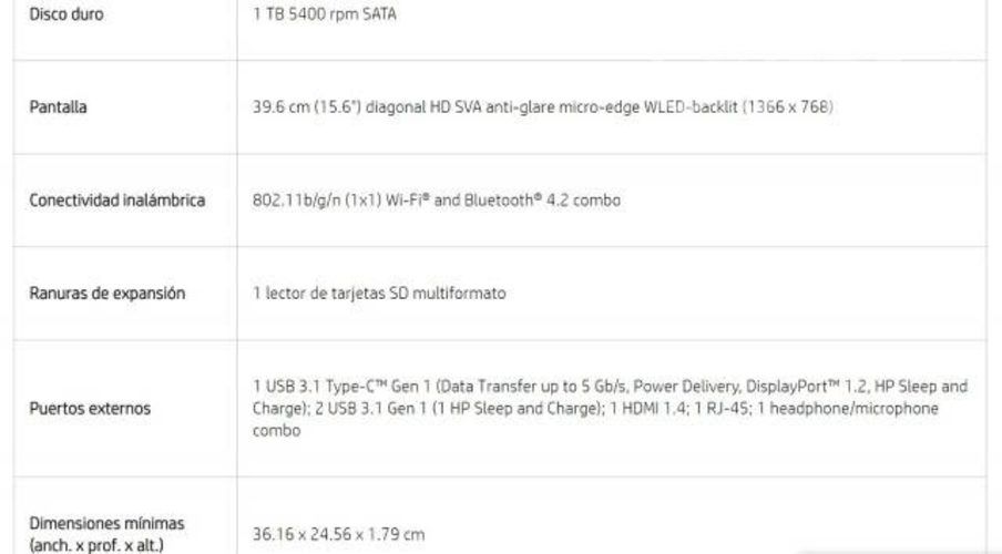 HP Pavilion - 8 GB RAM, 3.6 Ghz, 1 TB