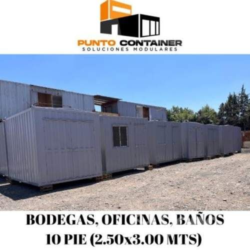 Container bodega, oficina y baños