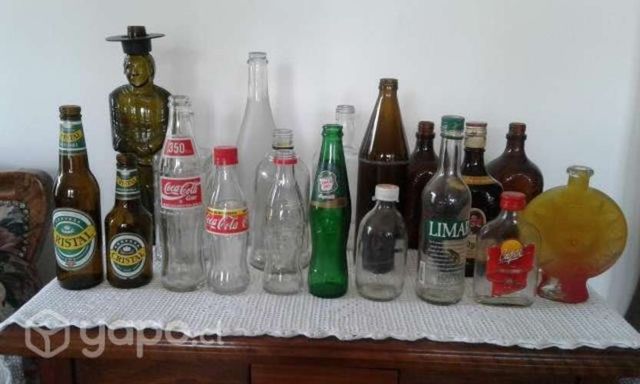 Colección de 19 botellas