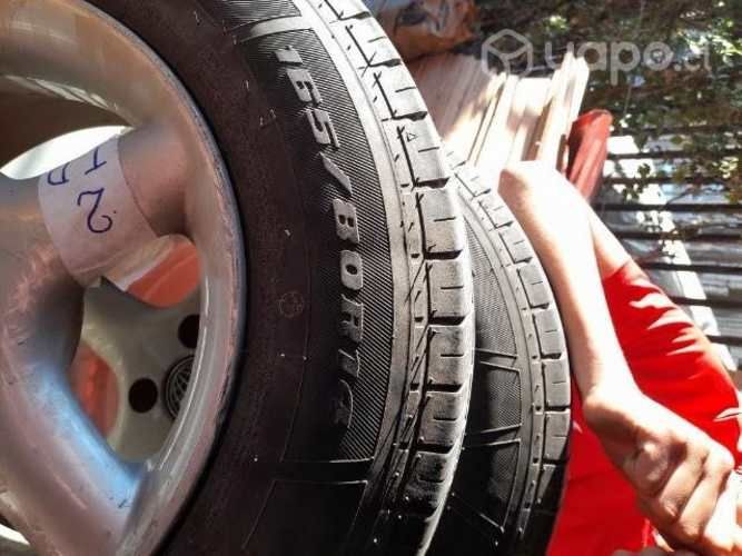 Neumaticos 165/80/14 semi nuevos