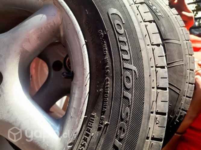 Neumaticos 165/80/14 semi nuevos