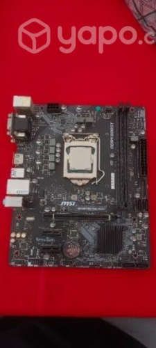 Placa madre + procesador+ refrigeración rgb