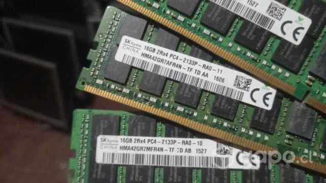 Memorias ram servidores