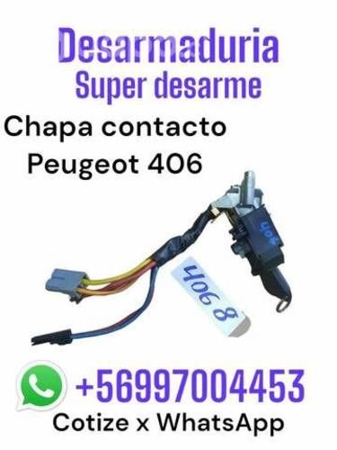 Chapa de cortato Peugeot 406 desarmaduría