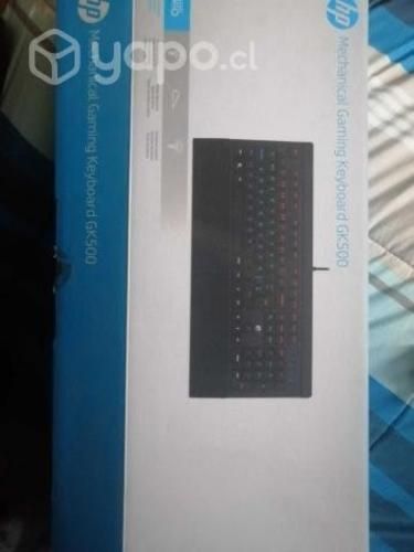 Teclado mecánico hp GK500 switch blue