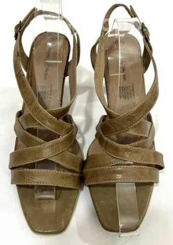 Chala De Cuero Marca Bruno Rossi N*40 Café