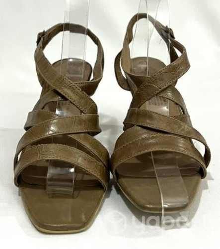 Chala De Cuero Marca Bruno Rossi N*40 Café