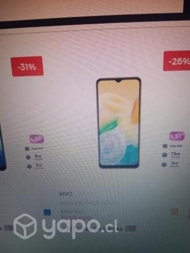 Celular Vivo Y16 1 mes de uso nuevo