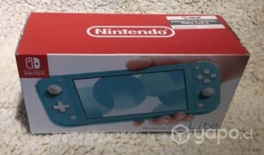 Nintendo switch Lite celeste