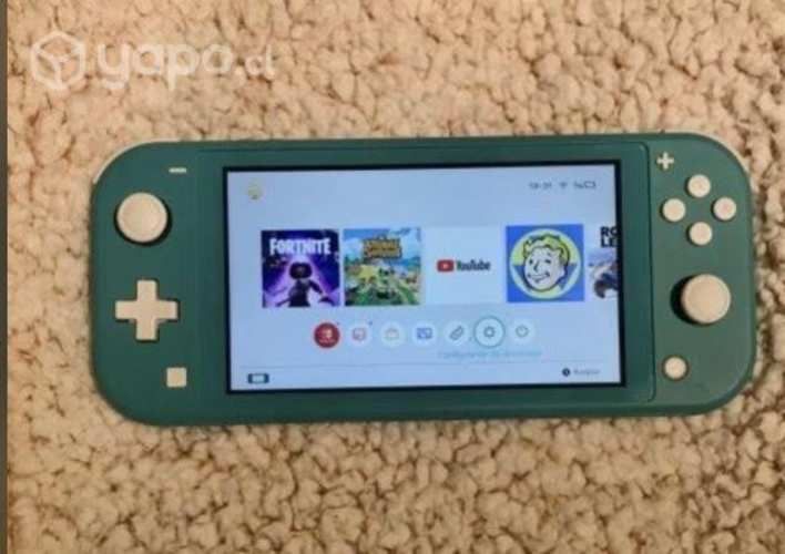 Nintendo switch Lite celeste
