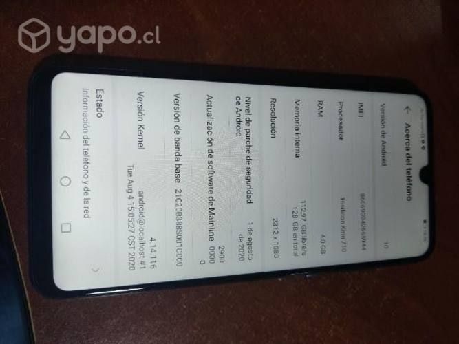 Celular Huawei p30lite