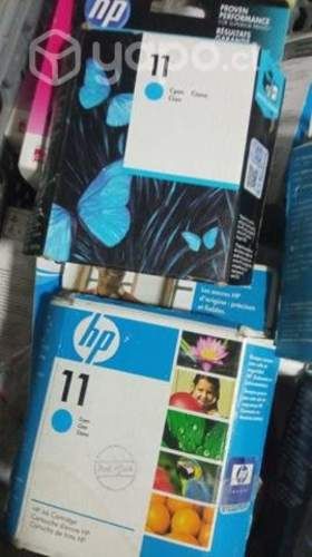 Tintas HP 11 colores originales de alta
