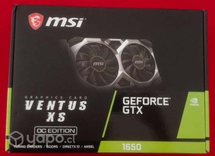 Tarjeta gráfica gtx 1650