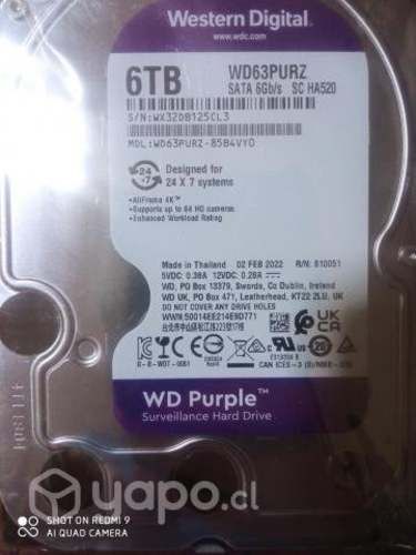 Disco duro 6tb