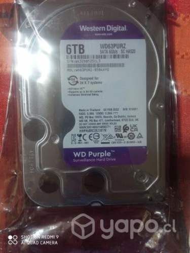 Disco duro 6tb