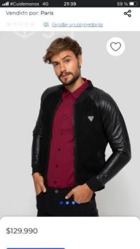 Chaqueta cuero Alexis Sánchez