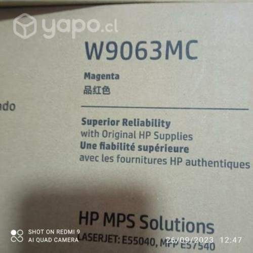 Toner HP w9060mc colores originales de alta