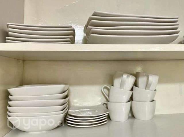 Vajilla de platos y tazas