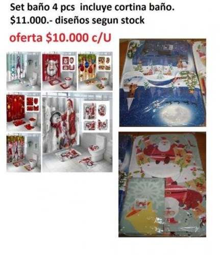 Set baño navideño