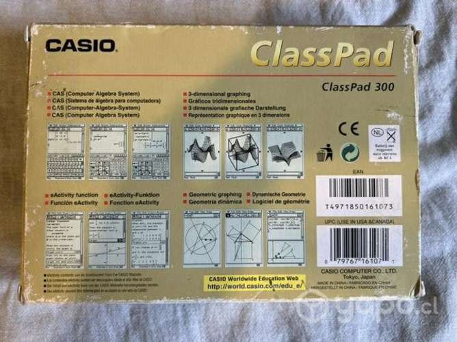 Calculadora Casio ClassPad 300