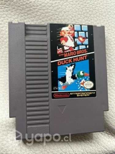 Súper Mario bros + Duck Hunt Nintendo Nes 1985