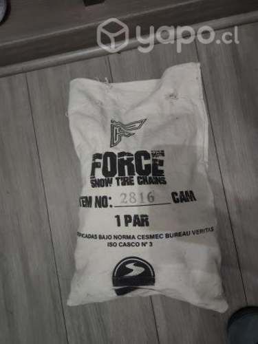 Cadenas para la nieve, nuevas