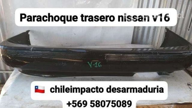 Parachoque trasero Nissan v16 desarmaduria
