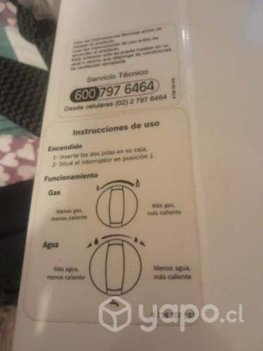 Calefont ionizado. Madensa