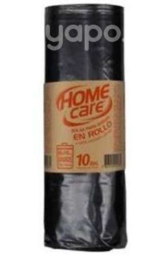 80 x 110 - bolsa de basura negra rollo - carga sua