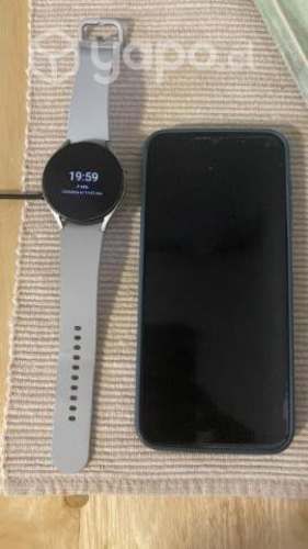 Samsung galaxy A14 más galaxy watch 4