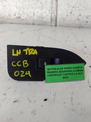 Boton Alza Vidrio Tras Izq Chevrolet Captiva 2016