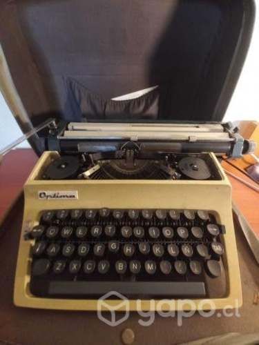 Maquina de escribir clásica marca Optima