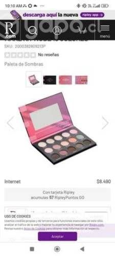 Paleta Etienne nude Nueva.