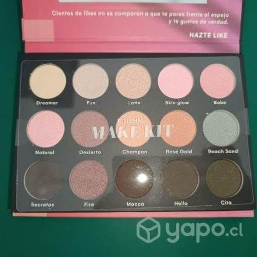 Paleta Etienne nude Nueva.