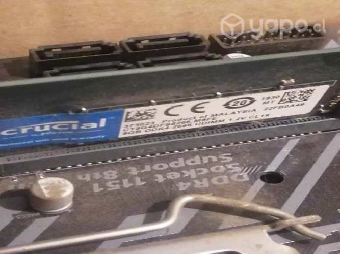 I3-9100f placa base h310m ds2 2.0