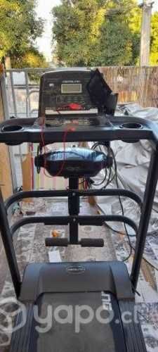 Trotadora con cinta vibradora