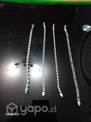 pulseras de plata 925