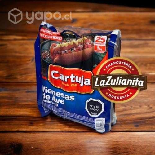 Disponible Cartuja de 25 unidades por caja