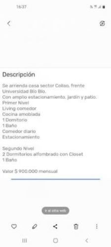 Casa 2 pisos Concepción