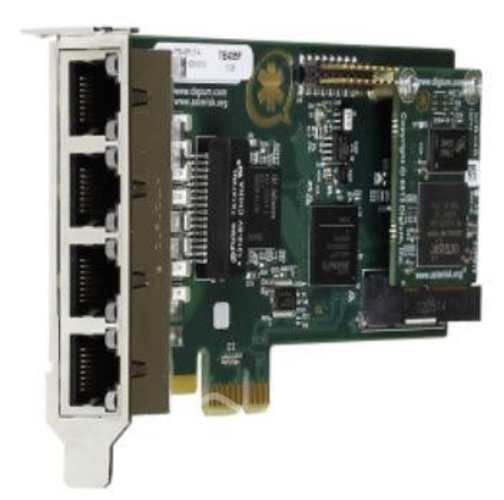 Tarjeta Digium te435l pci express 4 x e1/t1/j1